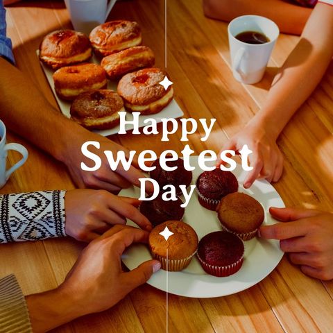 Celebrating sweetest day with cupcakes and friendship