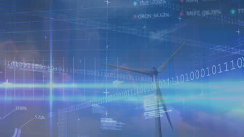 Financial Data with Wind Turbine for Renewable Energy Insights