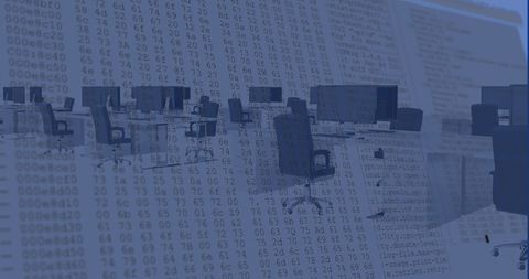 financial data processing in modern office workspace - Download Free Stock Images Pikwizard.com