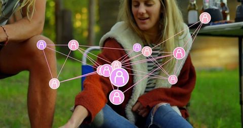 Friends Connecting in Forest with Network Overlay