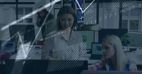 Dashboard Data Analysis in Modern Office