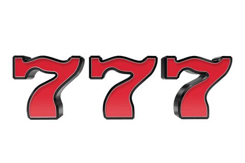 slot machine red 777 numbers on transparent background - Download Free Stock Videos Pikwizard.com