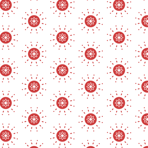 Seamless Red Pattern with Repeated Circular Shapes on Transparent Background - Download Free Stock Videos Pikwizard.com