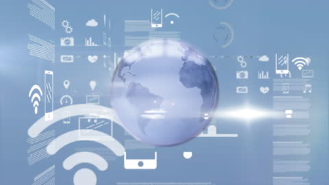 Global Technology and Data Processing Visual