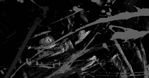 Abstract silhouette authentically expressing creativity