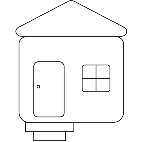 Minimalist Transparent House Icon with Copy Space - Download Free Stock Videos Pikwizard.com