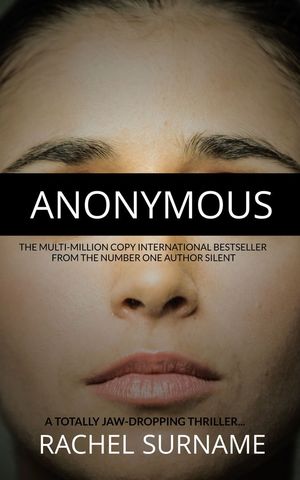 anonymous novel promotion with mysterious female portrait - Download Free Stock Templates Pikwizard.com