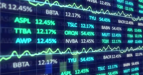 Digital Visualization of Global Stock Market Dynamics - Download Free Stock Images Pikwizard.com