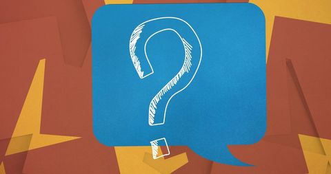 comic speech bubble with question mark symbol - Download Free Stock Images Pikwizard.com