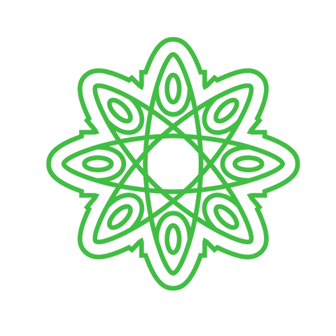 Green Floral Pattern on Transparent Background - Download Free Stock Videos Pikwizard.com