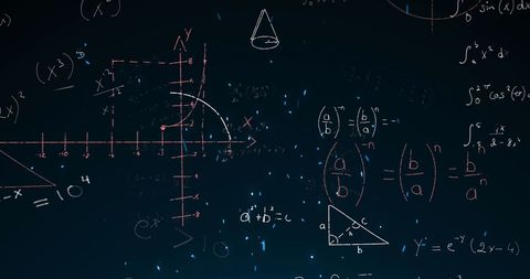 Advanced Mathematical Equations on Dark Background Educational Concept - Download Free Stock Images Pikwizard.com