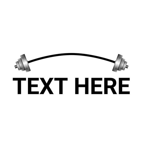 customizable weightlifting logo design vector - Download Free Stock Templates Pikwizard.com