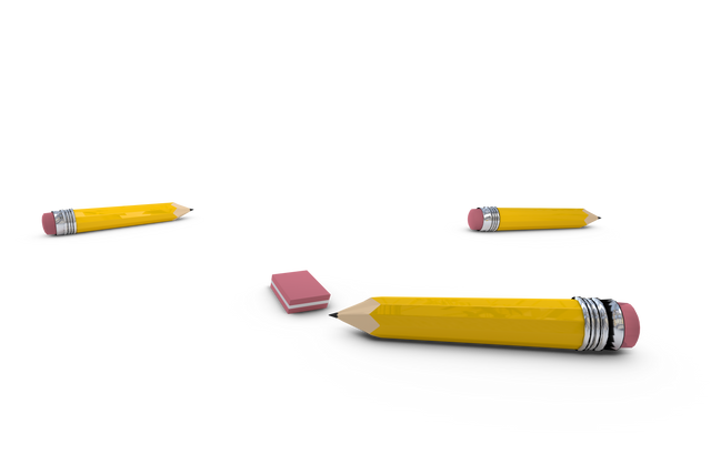 Transparent School Tools With Yellow Pencils and Rubber - Download Free Stock Videos Pikwizard.com