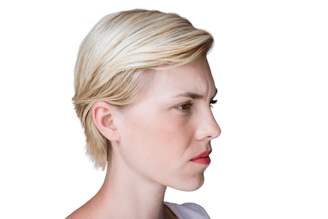 Serious Caucasian Woman Short Hair Transparent Background - Download Free Stock Videos Pikwizard.com