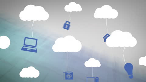 Digital Icons in Cloud Computing Technology