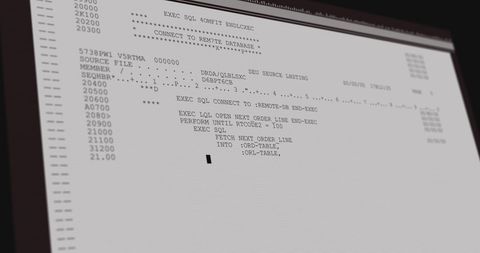 Digital Data Processing on Grey Computer Screen - Download Free Stock Images Pikwizard.com