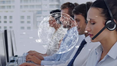 Tech Support Team with Global Network Overlay