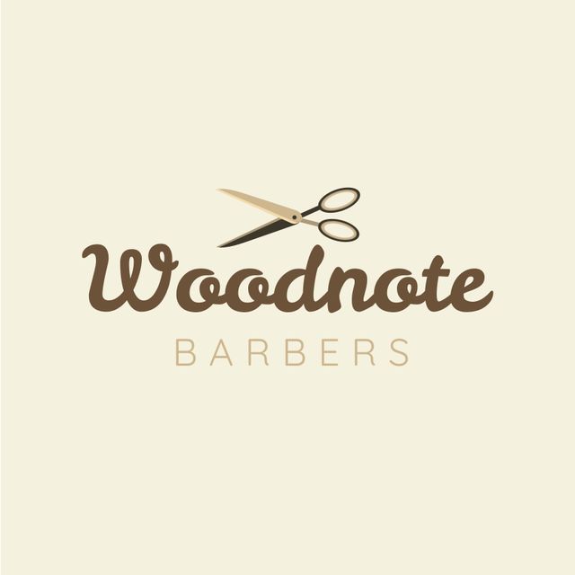 Classic Barber Shop Logo with Scissors Motif for Elegant Branding - Download Free Stock Templates Pikwizard.com