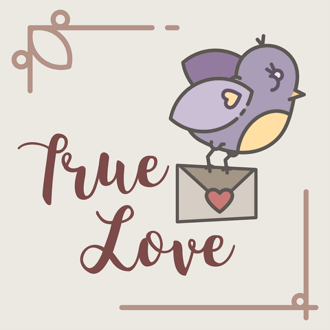 bird delivering love letter on transparent background: romantic illustration - Download Free Stock Videos Pikwizard.com