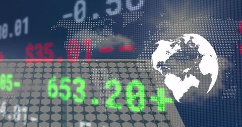 Global Financial Data Technology and World Markets - Download Free Stock Images Pikwizard.com