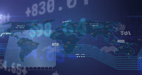 Global Financial Data and Network Animation