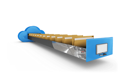 cloud file storage with documents on transparent background - Download Free Stock Videos Pikwizard.com