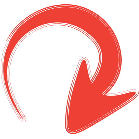 red curved arrow transparent isolated symbol for infographics - Download Free Stock Videos Pikwizard.com