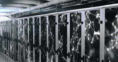 High-Tech Data Center with Network Servers and Networking Visuals - Download Free Stock Images Pikwizard.com