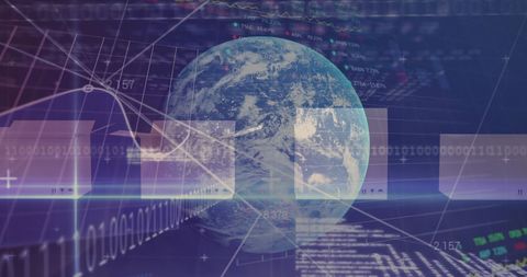 Global Logistics Transformation with Technology Integration - Download Free Stock Images Pikwizard.com