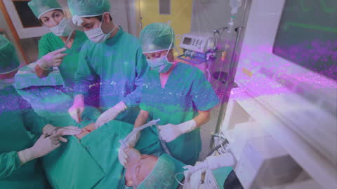 Digital Data Overlay with Surgeons in Surgical Operation
