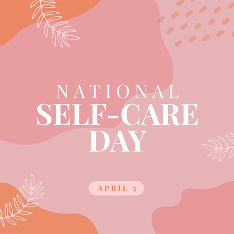 Celebrate National Self-Care Day with Calming Pink Design - Download Free Stock Templates Pikwizard.com
