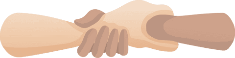 Diverse Hands Holding on Transparent Background Vector Art - Download Free Stock Videos Pikwizard.com