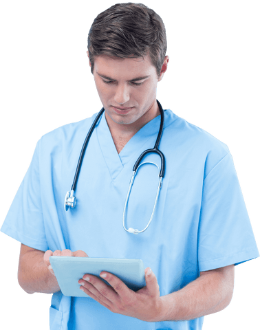 transparent surgeon using tablet for modern healthcare solutions - Download Free Stock Videos Pikwizard.com