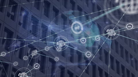 Digital Connectivity and Global Business Network Concept