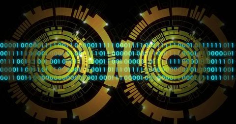 Abstract Binary Code Technology Background - Download Free Stock Images Pikwizard.com