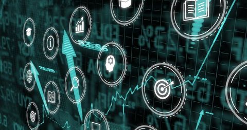 Digital Financial Data and Analytics Concept - Download Free Stock Images Pikwizard.com