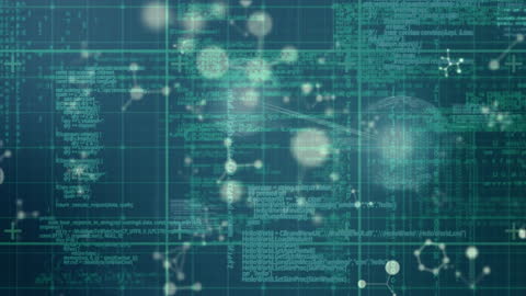 Molecules and Data Codes Merging in Digital Interface Concept