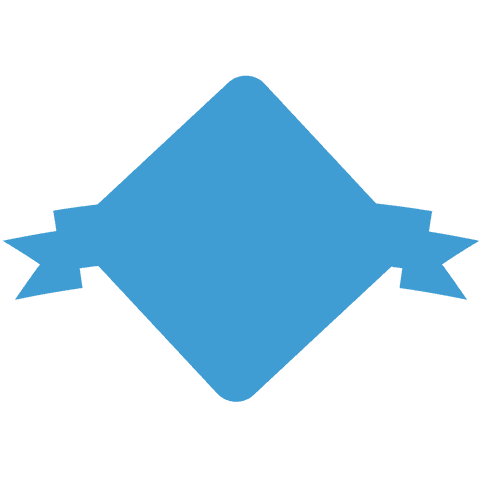 Blue Transparent Banner with Ribbon for Copy Space - Download Free Stock Videos Pikwizard.com