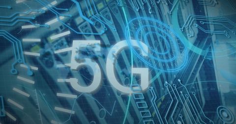 Innovative 5G Technology Interface with Digital Network Connections - Download Free Stock Images Pikwizard.com