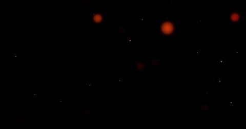 Floating Red Lights on Black Background Illustrating Energy Concept - Download Free Stock Images Pikwizard.com
