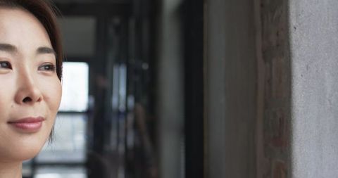 Thoughtful senior professional with inspirational vision