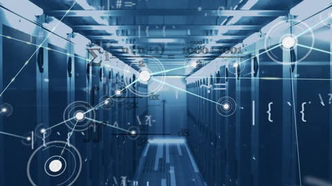 Digital Network Overlapping Mathematical Equations in Data Center