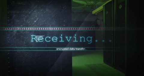 Digital Encrypted Data Transfer in Technology Server Environment - Download Free Stock Images Pikwizard.com