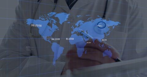 global medical data analysis with digital technology concept - Download Free Stock Images Pikwizard.com