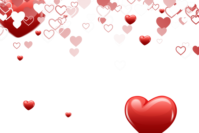 Floating Red Hearts on Transparent Background Love Pattern Digital Illustration - Download Free Stock Videos Pikwizard.com