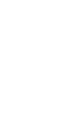 Silhouette of male hand holding paintbrush on transparent background