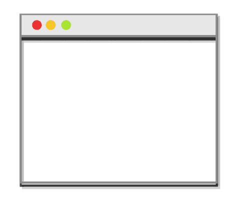Stylized Transparent Computer Window Mockup with Shadow - Download Free Stock Videos Pikwizard.com