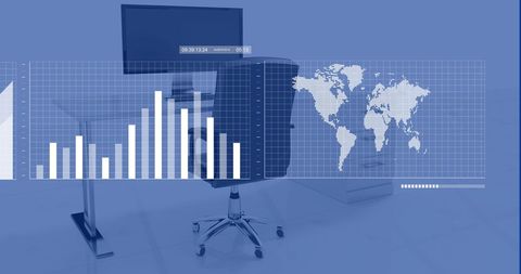 Innovative Global Finance and Data Processing Office Concept - Download Free Stock Images Pikwizard.com