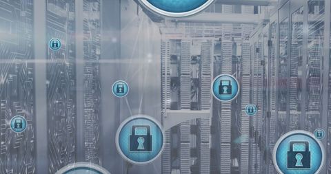 Data Protection in Modern Data Center Security - Download Free Stock Images Pikwizard.com