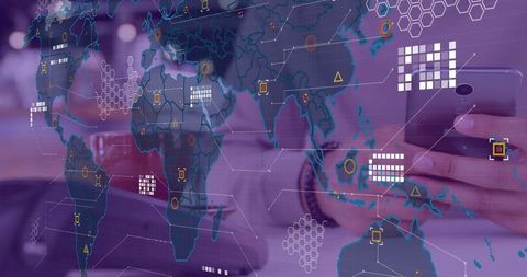 Digital Finance Technology and Global Transactions Concept - Download Free Stock Images Pikwizard.com